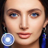 Lentes de contacto de color azul oscuro de Cosplay Fairy